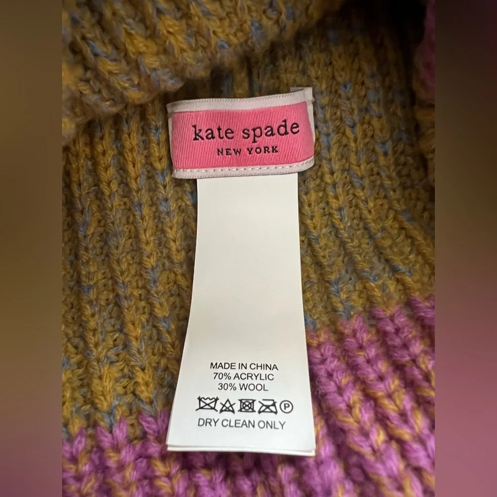 Purple Kate Spade Ombré Hat